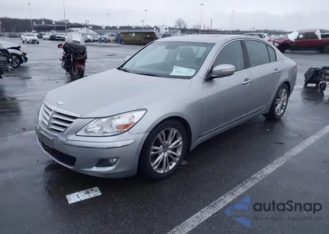 2011 Hyundai Genesis 4.6 from USA, damaged, VIN KMHGC4DF0BU118925